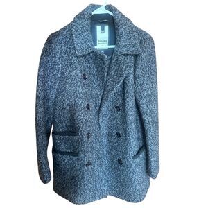 Soia & Kyo Wool Blend Double Breasted Coat Size Medium